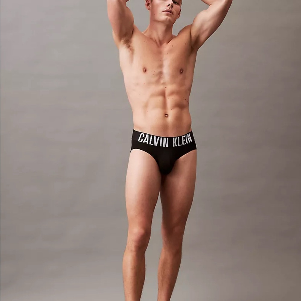 Calvin Klein Intense Power Men Microfiber Stretch Hip Brief black M